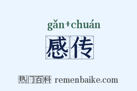 感传是什么意思的图片